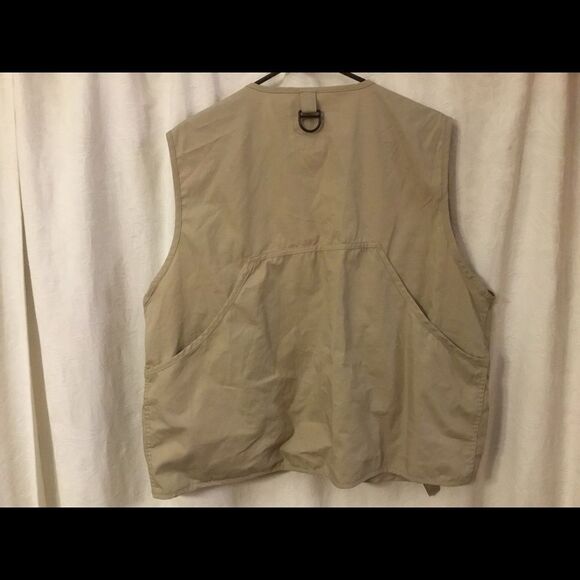 Sportfisher Fishing Vest Khaki 9 Pockets Size L/XL - Picture 4 of 7